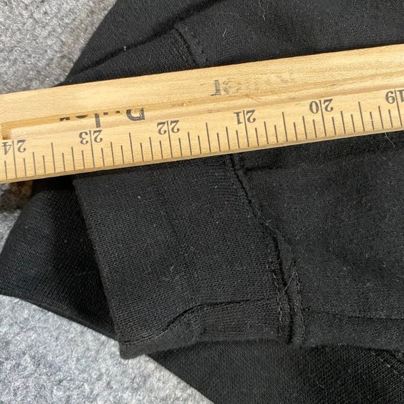 Entree Mens Sweatshirt L Black Bud Heart Pot Weed USA Made - Picture 7 of 9